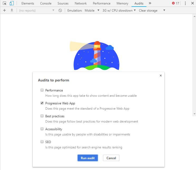 audit-lighthouse-pwa